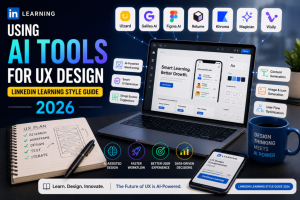 Using AI Tools for UX Design (LinkedIn Learning Style Guide 2026