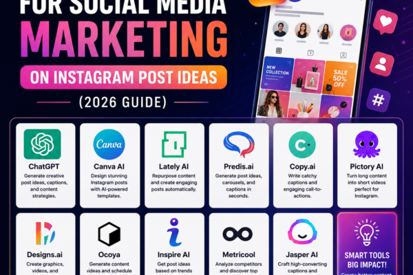 10+ AI Tools for Social Media Marketing on Instagram Post Ideas (2026 Guide)