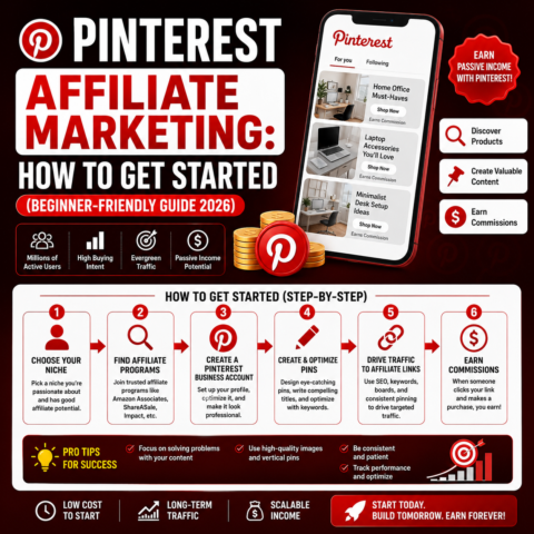 Pinterest Affiliate Marketing: How to Get Started (Beginner-Friendly Guide 2026)