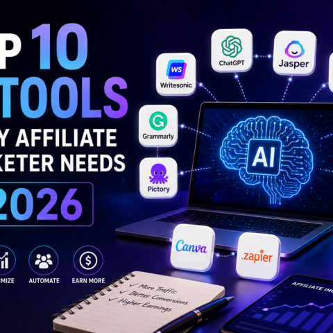 Top 10 AI Tools Every Affiliate Marketer Needs in 2026